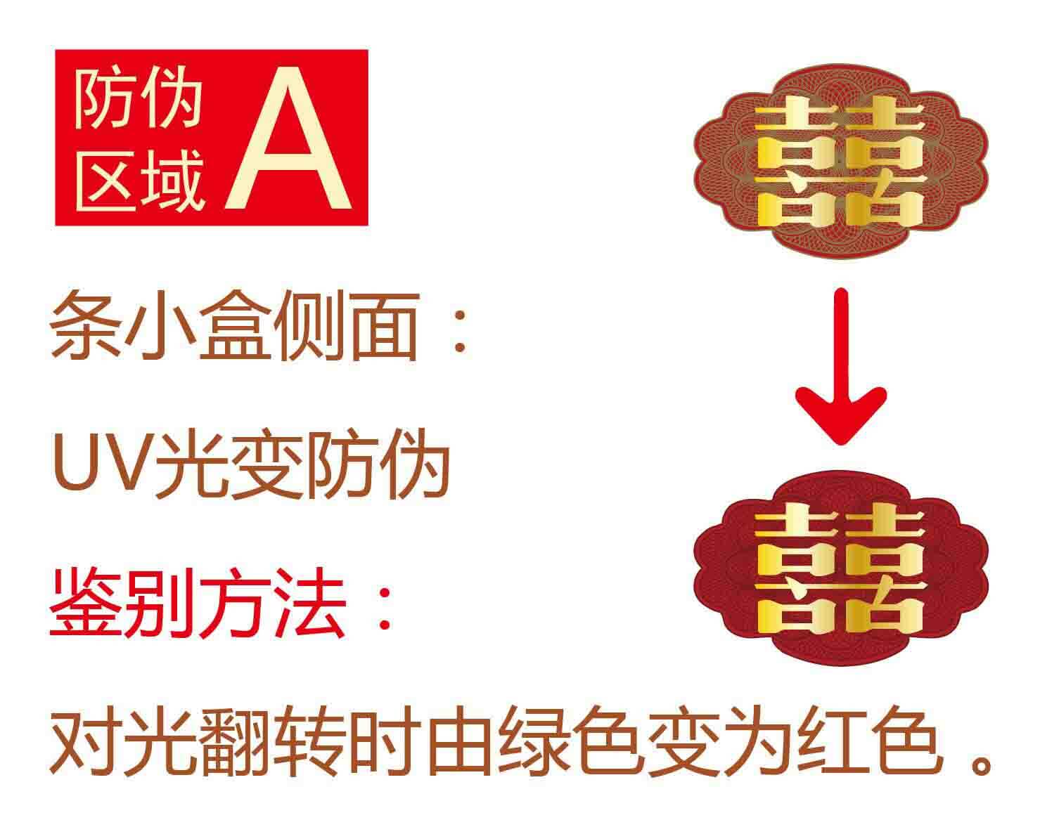 红双喜防伪图解 2