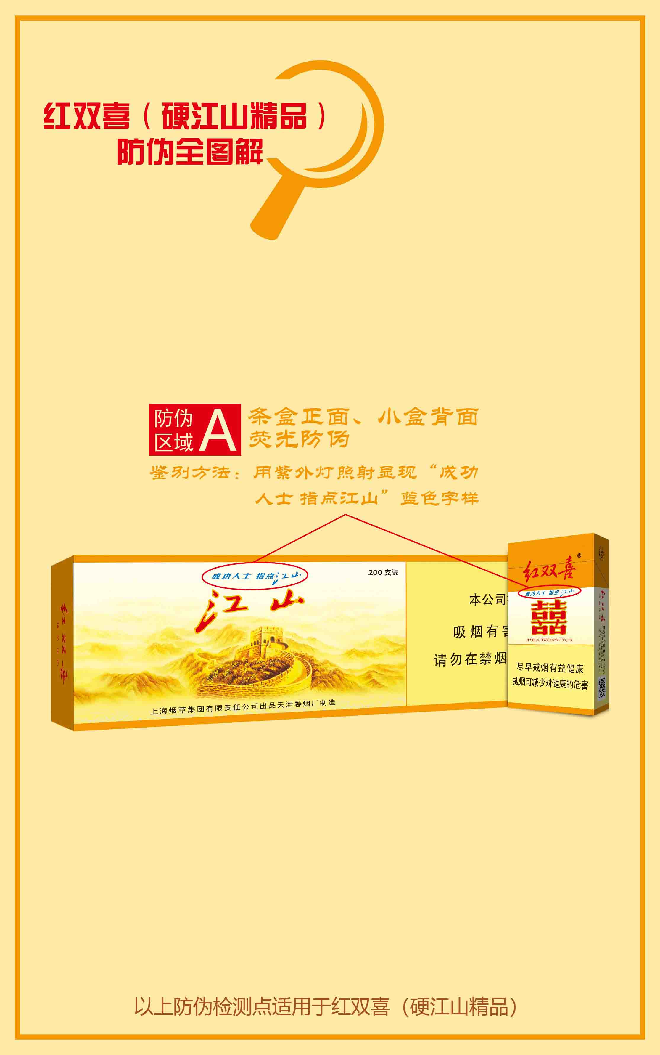 红双喜防伪图解 4